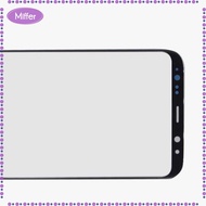 Miffer Replacement Front LCD Screen Lens + Black Frame for Galaxy S8 Plus
