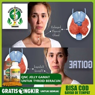 QnC Jelly Gamat Herbal Medicine for Toxic, Goiter, Neck Lumps, Thyroid Swelling