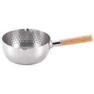 YOSHIKAWA Yukihira pan 18cm 1.7L Japan-made IH gas flame compatible stainless steel with a two-sided