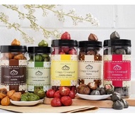 Mira cookies Crispy creampuff Snack Bueno Nutella Pistachio Strawberry Durian Caramel