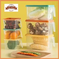 Kitchen Transparent PP Storage Box Sealed Food Container Refrigerator Storage