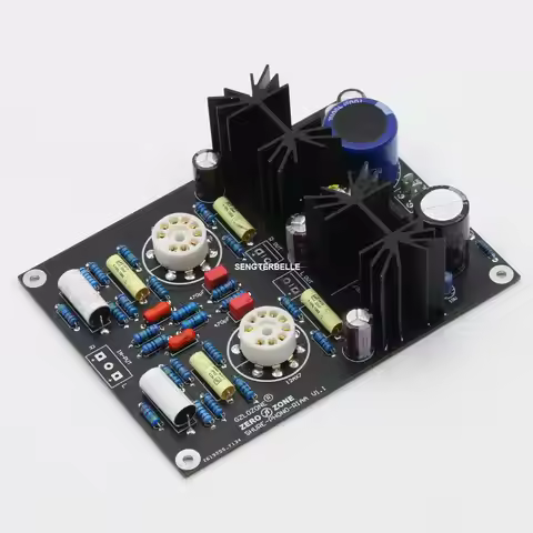 HIFI 12AX7/ECC83 Tube MM RIAA Turntable M65 Phono Preamp Board Kit