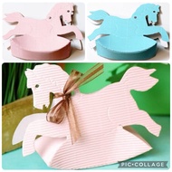 CLEARANCE Rocking Horse Party Favor Souvenir Candy Box Horse Box Hamper