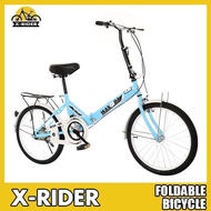 X-REDER Foldable Bicycle 16/20inch Male And Female Adult Folding Bicycle Children's Bicycle