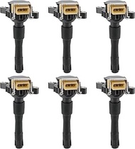 GoaMotors C1239 Ignition Coil Set Compatible with BMW E39 E53 E721 E720 E383 328I 528I M3 Z3 E36 E46