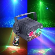 8W disco light Pattern + Aurora full color rotating led disco light rotating disco light music senso
