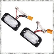 [I O J E] Car LED Rear License Plate Lights for - W203 2D Car Accessories
