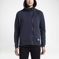 100% Original - Nike Womens NSW Modern Cap Hoodie - Blue