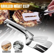 【UOUO】 Kitchen Multi Function Stainless Steel Food Tongs Fried Tons Tongs Fish Baking Tongs Steak Fo