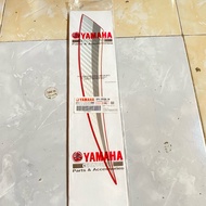 MERAH Striping sticker Front right panel part Yamaha jupiter Mx king 2015 red white original YGP 2PV