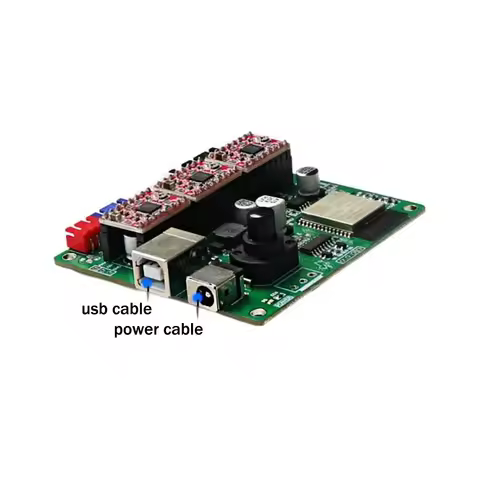 3-axis ESP32 Small Laser Engraving Machine Control Board Dual-core 32-Bit Writing Machine Circuit Bo