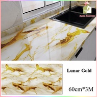 STIKER DAPUR 60cm x 3M - MOTIF MARMER & KERAMIK - SUPER ANTI MINYAK/AIR - UNTUK KOMPOR & BACKSPLASH
