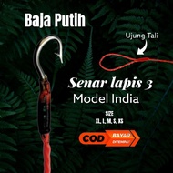 Rice field eel fishing rod, Indian steel hook, ready to use swamp eel