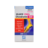NUTRIBES - NUTRIBES - 能得健 骼康素 葡萄糖胺及軟骨素 200粒（4892659055274）