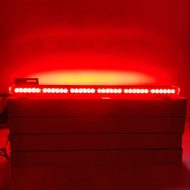 หลอด LED ไฟไซเรนไฟติดหลังคามาใหม่ 125cm 8 ท่อน 4 หน้ามีข้าง 6W 12V-24V พร้อมขาแม่เหล็กสีแดงน้ำเงิน ส