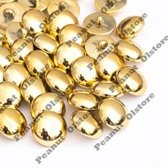 1.8cm gold mushroom button gold/ EH18