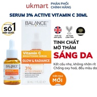 Serum Balance Active Formula Vitamin C Sáng Da Mờ Thâm Brightening 30ml 60ml