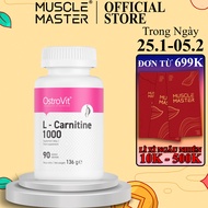 [HCM]Thực Phẩm Bổ Sung Giảm Mỡ Ostrovit L Carnitine 1000mg 90 Viên
