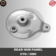 REAR HUB PANEL HONDA C-70 GBO / HUB PANEL BELAKANG C70 GB0