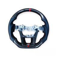 พวงมาลัย Toyota Revo New Fortuner ทำคาร์บอนเคฟล่าผ้าแท้ คาดแดง พร้อมตัว U GR Sport คาดแดง