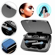 Bluetooth Wireless M19 Earbuds Earphone Flashlight LED Display Touch Control Sports Earbuds