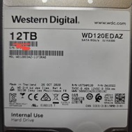 WD 12TB 3.5寸硬碟 (WD120EDAZ)