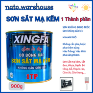 (Lon 900g) Sơn Sắt Mạ Kẽm 1 Thành phần Sơn Sắt Sơn Gỗ Bê tông Không Bong Tróc Mau Khô Bền Màu Đẹp -