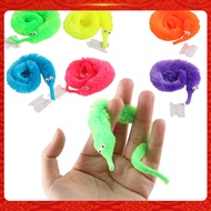 largesize Wiggle Moving Sea Horse Magic Twisty Worm Caterpillar Trick Toy Children Gifts