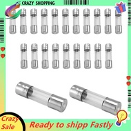 20 x 250 V 2A F2AL Quick F link Glass tube fuse 5 mm x 20 mm