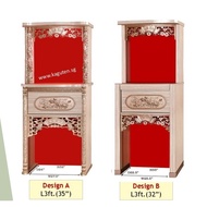 Chinese Altar 3ft Traditional Altar Table Fengshui Altar Cabinet Prayer Table