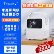 Foreign Trade smart projector 5G Mobile Screen Casting Smart Home Projector Portable Projector