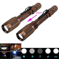 ไฟฉาย 8000 LM XM-L T6 LED ใช้ถ่าน 18650*2 ไม่รวม