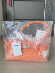 韓國 DEINET JELLY TWO-WAY BAG 橙色