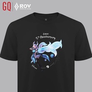 ROV เสื้อยืดลิมิเต็ดอีดิชั่น ลาย Liliana WaVe Oscillator เสื้อยืดคอกลม เสื้อยืดผ้าฝ้าย