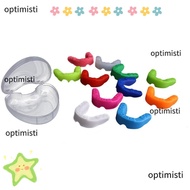 OPTIMISTI Mouth Guard, Silicone 7 Colors Teeth Protection,  Professional Boxing Gum Shield Adult Kid