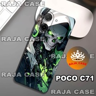 Rc24/Softase rubber poco C71 - Men's Motif - Case poco C71 - Casing poco C71 - Silicone poco C71 coo