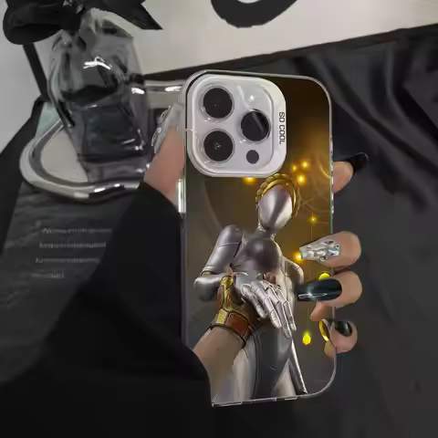 Hot Game a-Atomic H-Hearts Phone Case Magnetic IMD Colorful Silver case for iPhone 17 16 15 14 13 12