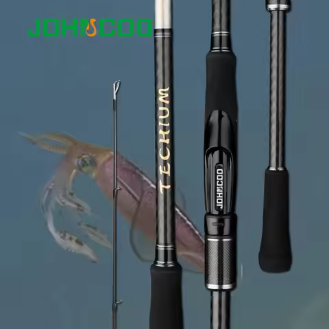 JOHNCOO High Carbon Egi Rod Squid Lure Rod Spinning Rod 832M/832ML Pe 0.4-1.0 Squid Size #2-4/#2-3.5