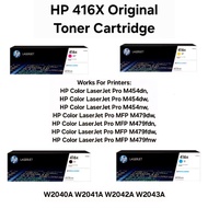 ORIGINAL HP 416A 416X Toner Cartridge W2040X W2041X W2042X W2043X M454nw, M454dn, M454dw MFP M479dw,