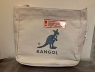 全新！降價便宜賣！韓國Kangol 單肩包 側背包 帆布包