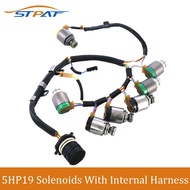 STPAT ZF5HP19 5HP19 01V Transmission Solenoids With Internal Harness For Audi S4 S6 RS6 A8 BMW 5 Ser