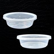 TAGE T-1100 Round Container & Lid ( 50sets± ) 750ml Disposable Plastic PP Food Box - TAGE T1100 T 11