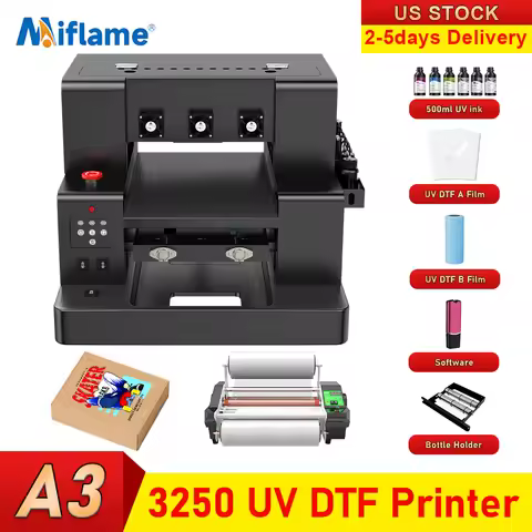 A3 A4 UV Printer For Epson L805 UV DTF Printing Machine A3 UV Flatbed Printer UV DTF Printer For Pen