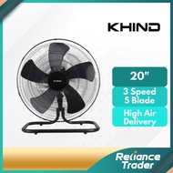 Khind Industrial Floor Fan (20") with ABS Fan Blade FF2005