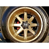 Matt Vintage Gold Rim Paint
