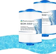 6CH-502 PAS50SV Hot Tub Spa Filter Cartridge, Compatible with PAS50SV-F2M, Unicel 6CH-502, Filbur FC