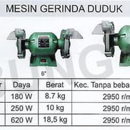 MESIN SEAT GRINDER GRINDER/ MODERN 5" BENCH GRINDER/