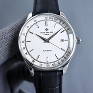 PATEK-PHILIPPE百達翡麗精品男士腕錶 六針腕錶 男士機械腕錶 全自動機械機芯腕錶鋼帶機械錶 實物拍攝