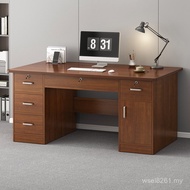 Office Desktop Household Staff Modern Simple Computer Desk Dual-use ka Spring Combination Table Chai