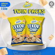 [Bundle of 2] Fiskor's Lekor Chips Original - (Size: 150g) (Halal Certified)